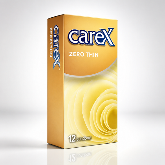 CAREX Zero Thin Condoms– واقي فائق الرقة 12 قطعة