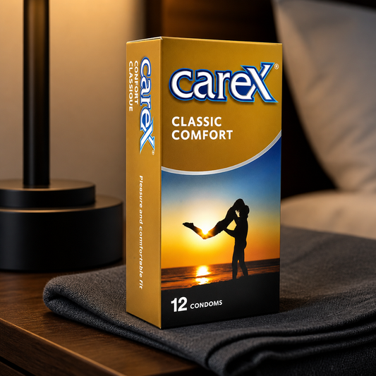 CAREX Classic Comfort Condoms– واقي 12 قطعة