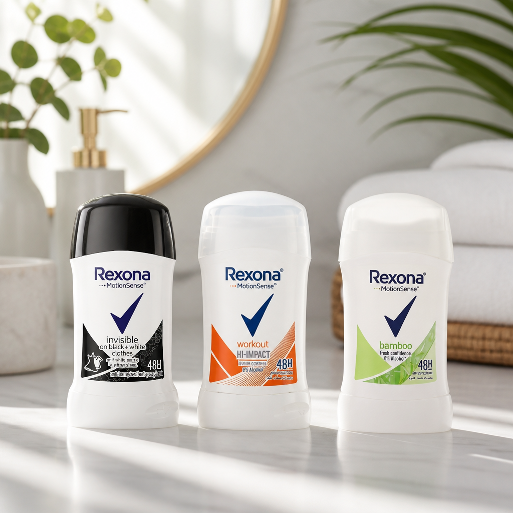 ريكسونا مزيل عرق رول أون (Rexona Deodorant Roll On) – Powder Dry 40 مل