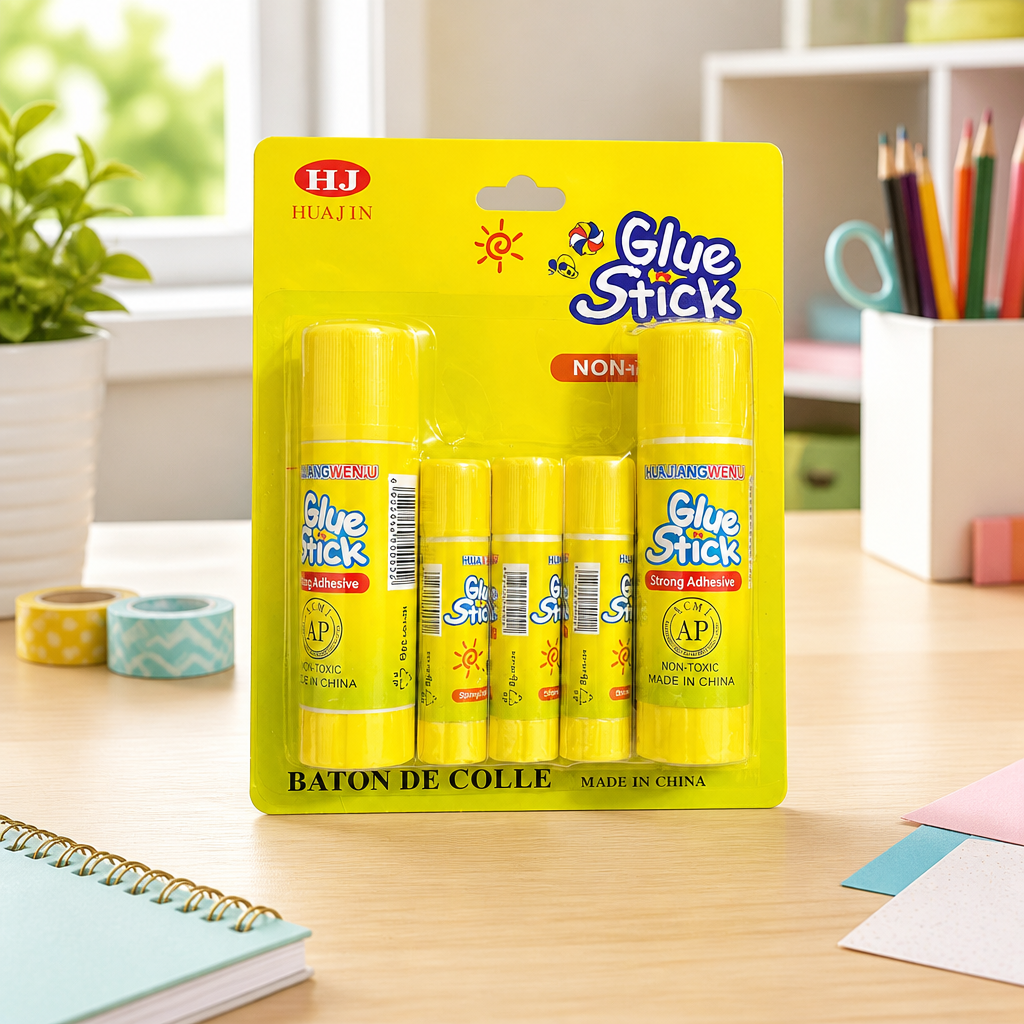 مجموعة عصي غراء صلب (Glue Stick) – 5 قطع