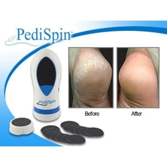 جهاز بيدي سبين الكهربائي لإزالة الجلد الميت وتنعيم القدمين (PediSpin)
