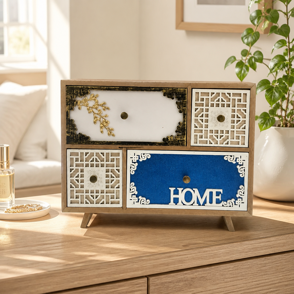 منظم أدراج خشبي - ديكور كلاسيكي – Home