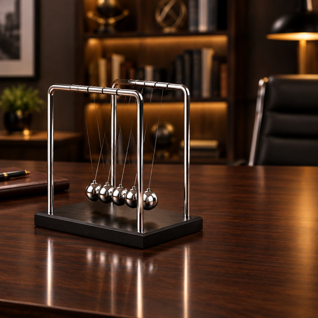 بندول مهد نيوتن (Newton's Cradle)