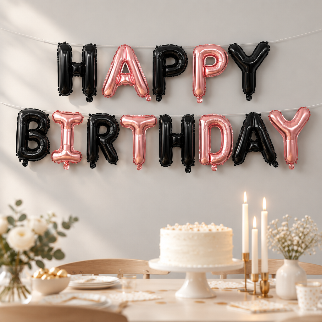 بالونات Happy Birthday