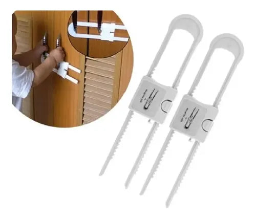زوج أقفال أمان للأطفال للأدراج والخزائن  – Baby Safety Locks
