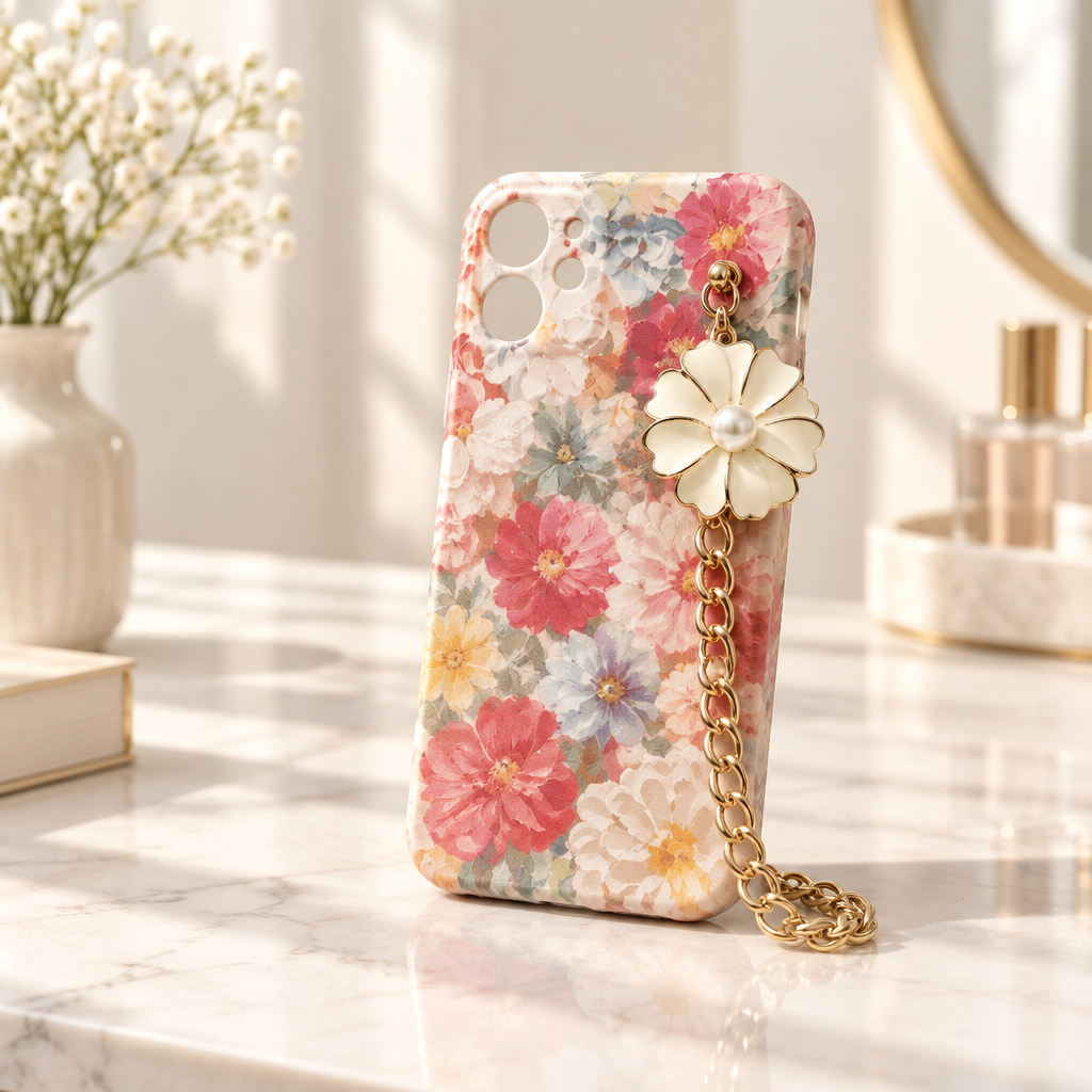 كفر آيفون سيليكون مع سلسلة  iPhone 11