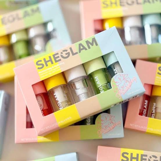 مجموعة زيوت العناية وترطيب الشفاه SHEGLAM – 5 نكهات