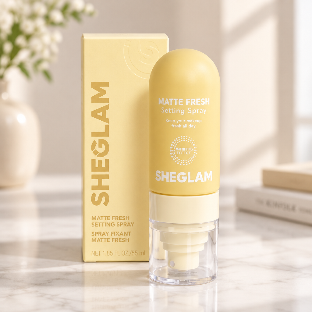 بخاخ تثبيت المكياج من SHEGLAM – Matte Fresh Setting Spray