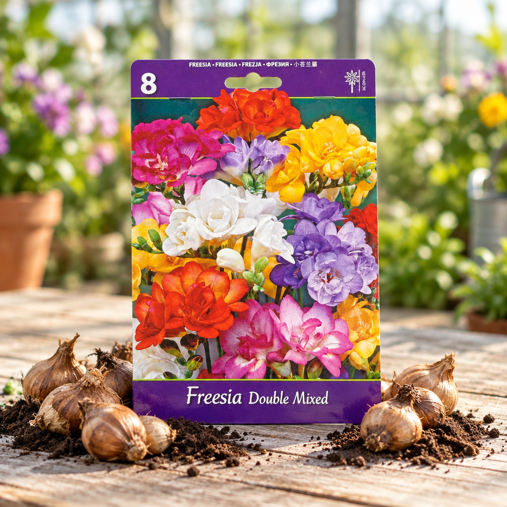 ابصال فريزيا مزدوجة متعددة الألوان  – Freesia Double Mixed