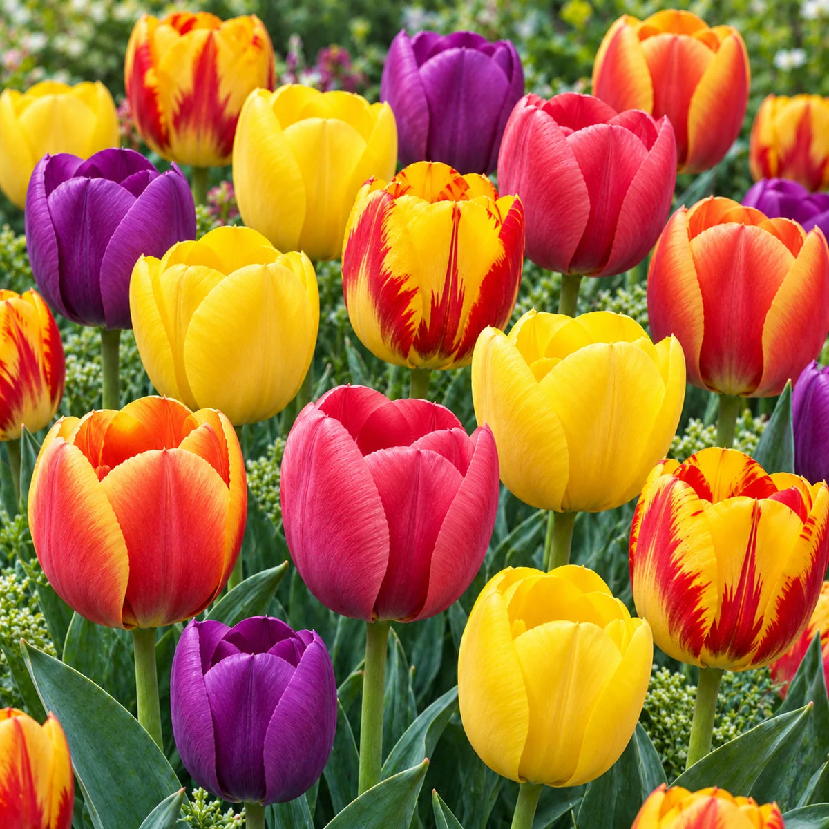 ابصال زهرة التوليب الملونة – Tulip Mixed