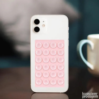 قاعدة موبايل لاصقة بفقاعات شفط قوية