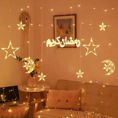 شلال اضاءة زينة رمضان  ⭐🌙