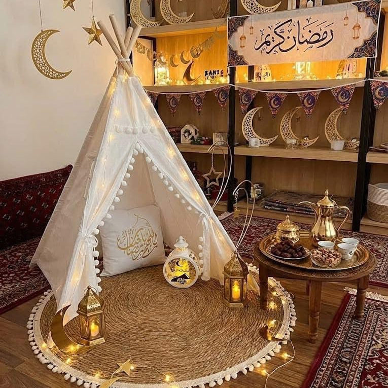 خيمة قماشية ديكوريه حجم صغير