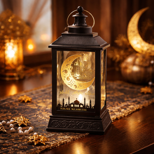 فانوس رمضان بنقشات رمضانيه