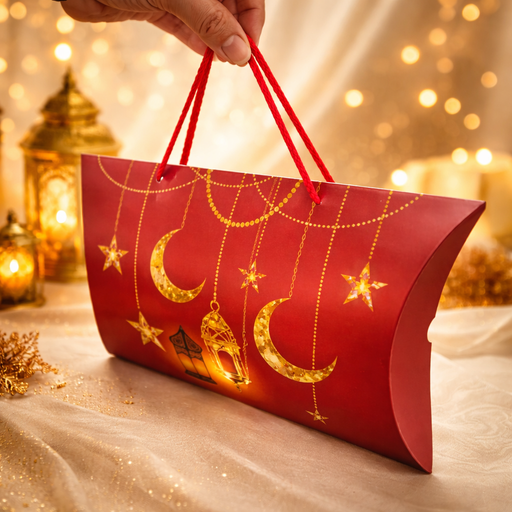 صندوق هدايا رمضان ورقي – قياس صغير