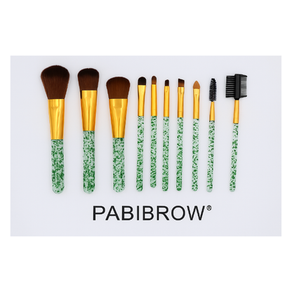 ( قطعة13 ) PABIBROW طقم فراشي مكياج