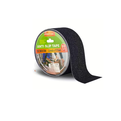 لاصق اسود مانع للانزلاق (Anti Slip Tape) للدرج والأسطح - 5 متر