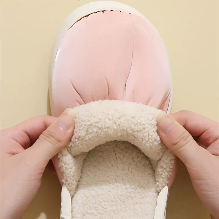 منطفلي (خف) نسائي فرو ضد المي
