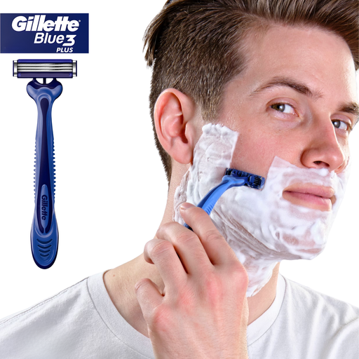 شفرة حلاقة رجالية Gillette Blue3 – أداء أفضل وراحة أعلى