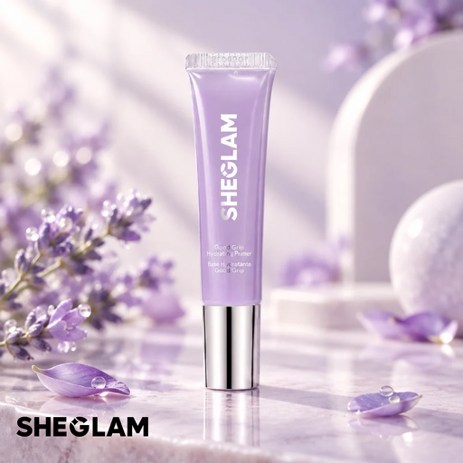 برايمر مرطب ومثبت للمكياج SHEGLAM Good Grip – توت أزرق وAHA، 15 مل