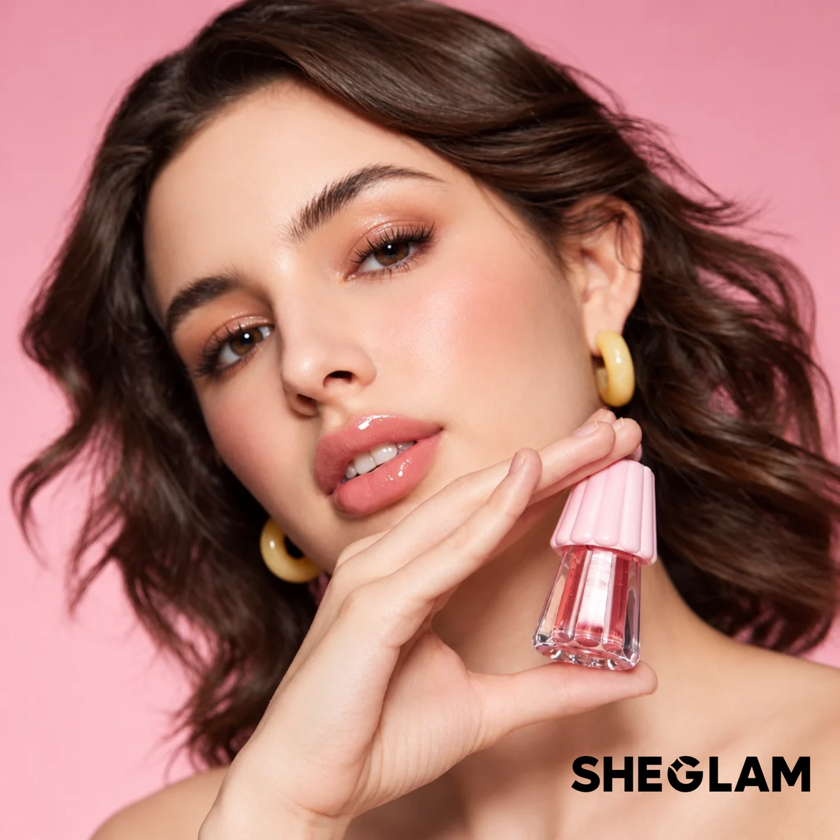 زيت الشفاه اللامع SHEGLAM – Jelly Wow Glitter Hydrating Lip Oil