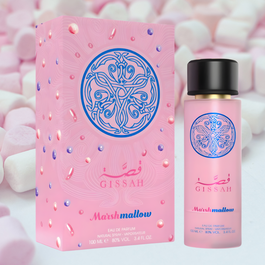 عطر قصة الجديد بنكهة المارشملو 100 ml