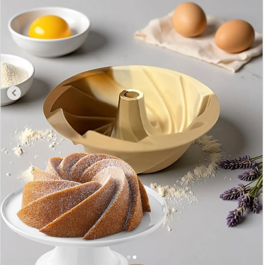 قالب كيك سيليكون متموج