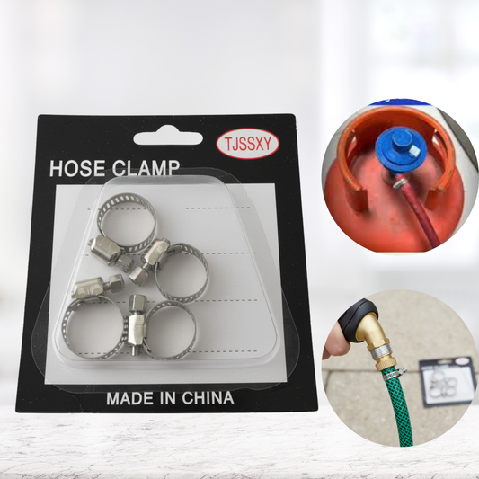 مجموعة مشابك تثبيت خراطيم -عدد ٤