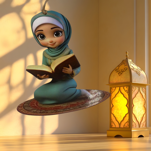 تعليقة رمضانية خشبيه - قياس ٢٧ سم