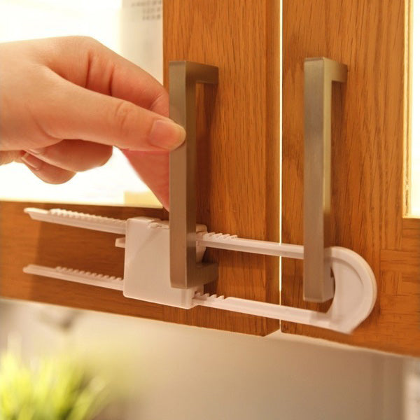 زوج أقفال أمان للأطفال للأدراج والخزائن  – Baby Safety Locks