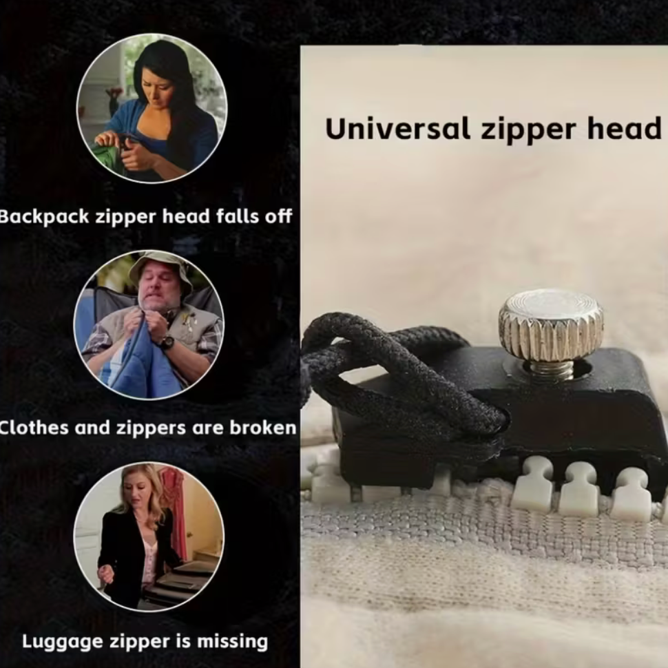 طقم إصلاح السحابات - ٤ قطع  (Zipper Repair Kit)