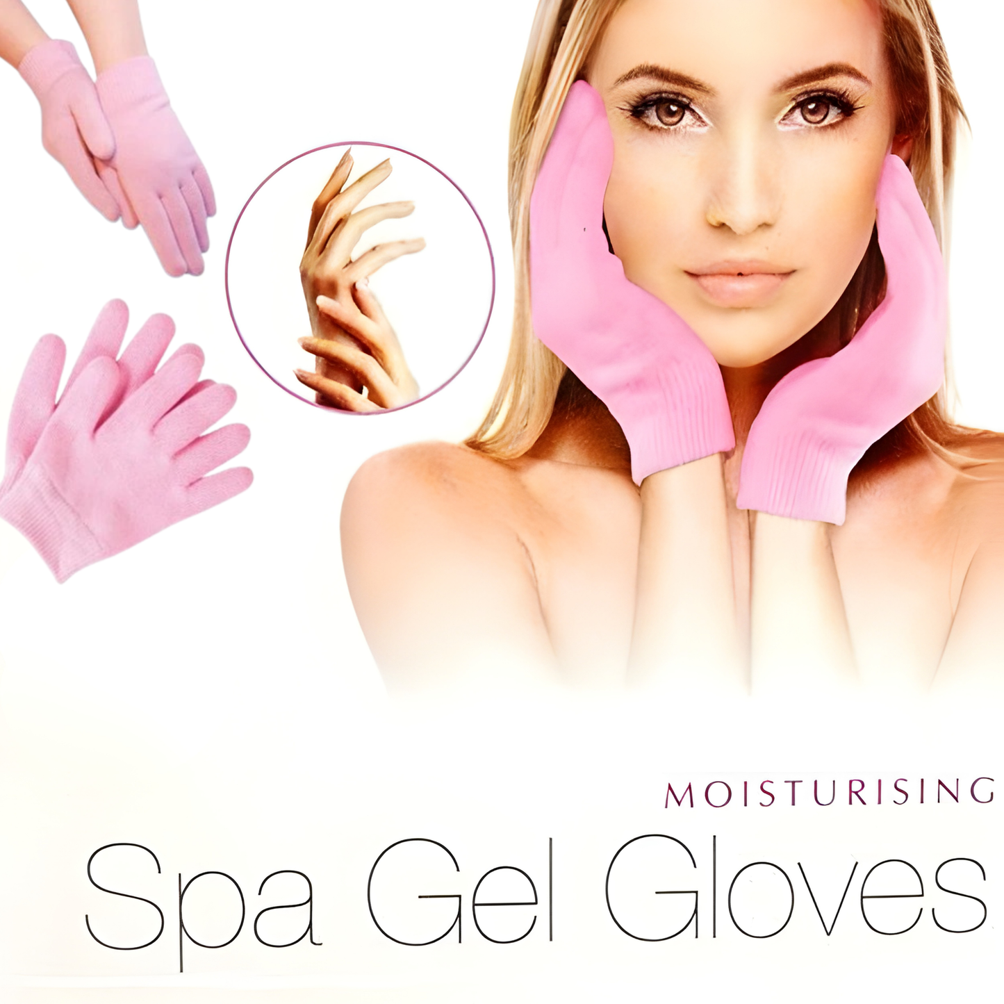 كفوف الجل العلاجية - لون اسود