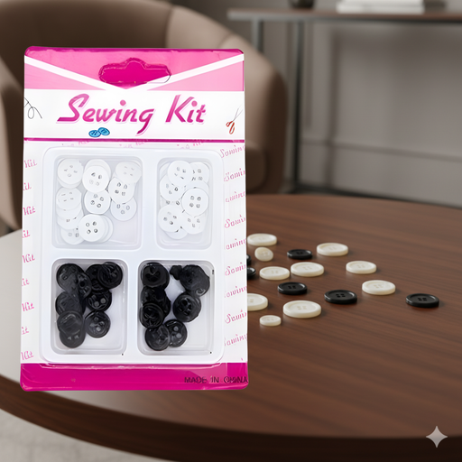 مجموعة أزرار بلاستيكيه