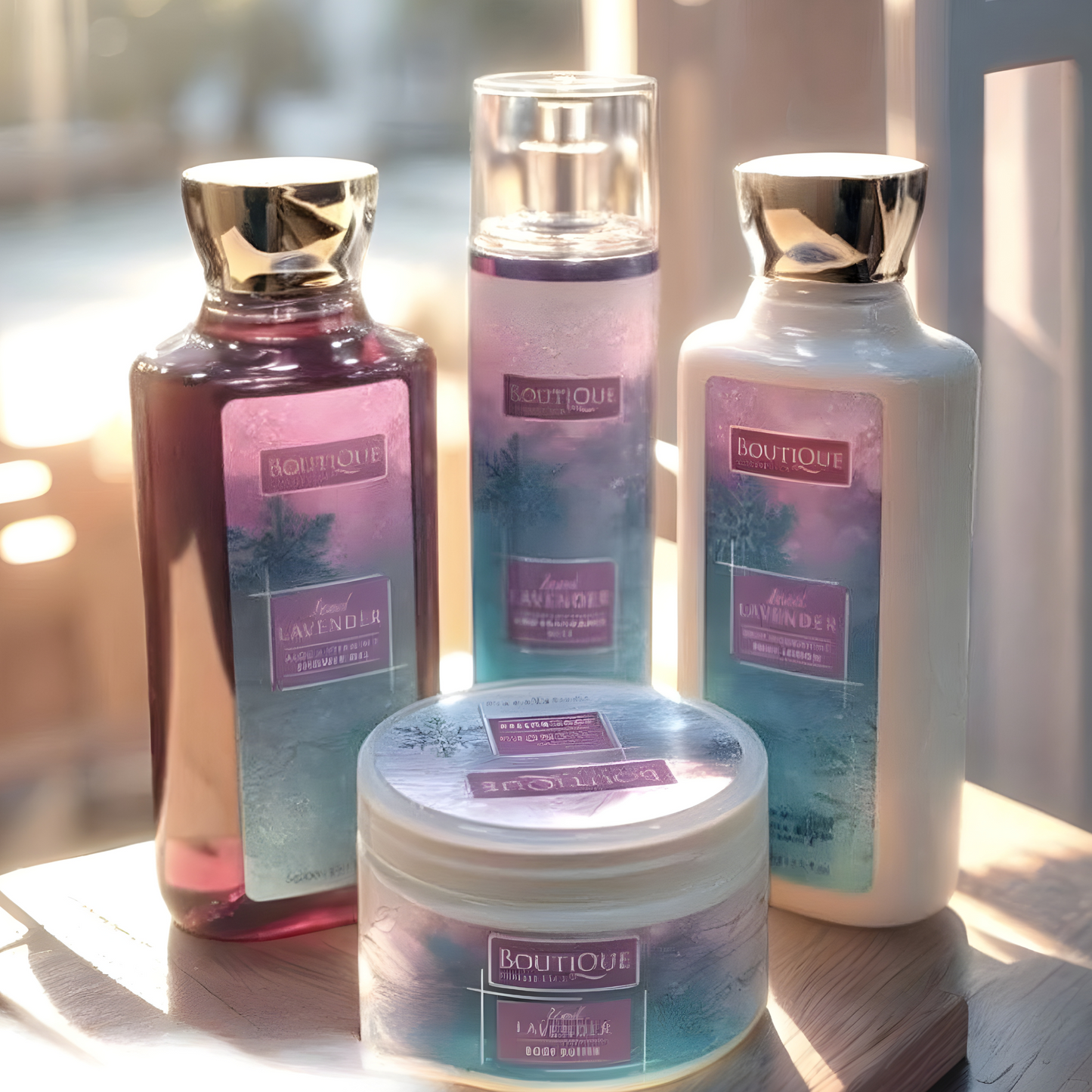 بكج بوتيك للعناية بالجسم - ّICED LAVENDER