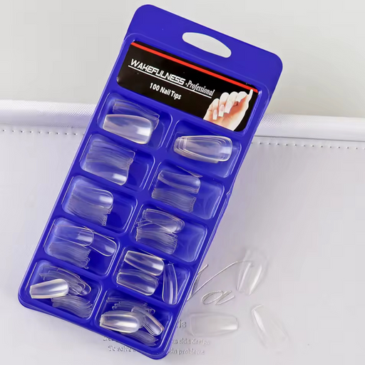 اظافر شفاف] من ويكفلنس بروفيشنال – ١٠٠ قطعة