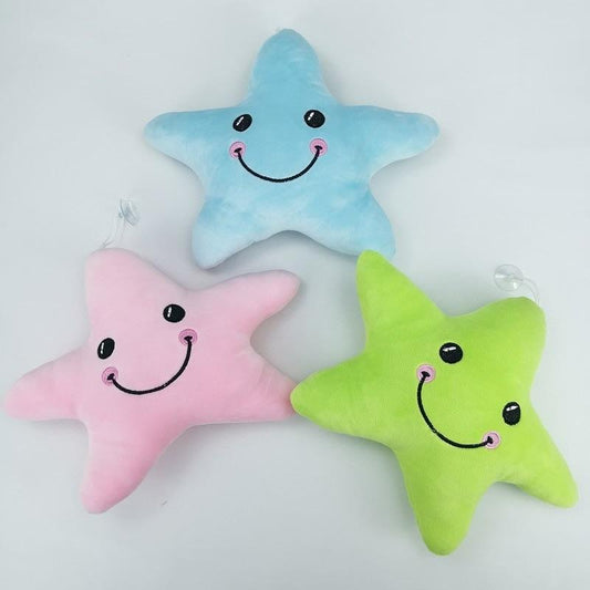 ليفة استحمام للأطفال بتصميم نجوم مبتسمة