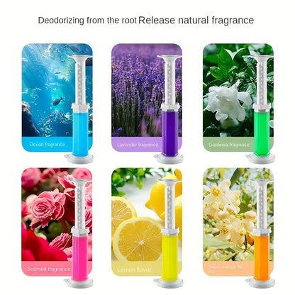 معطر ومزيل روائح المرحاض على شكل زهرة(عدد1)