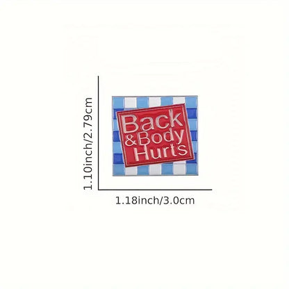 (Back & Body Hurts) بروش بتصميم