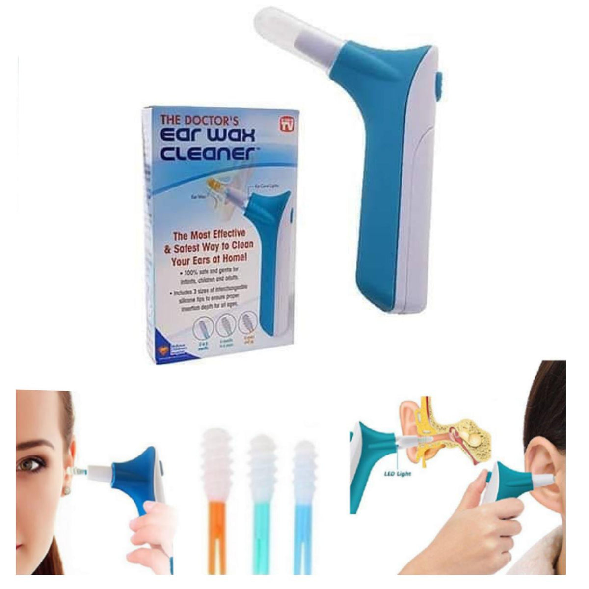 منظف شمع الأذن الكهربائي من Doctor’s Ear Wax Cleaner