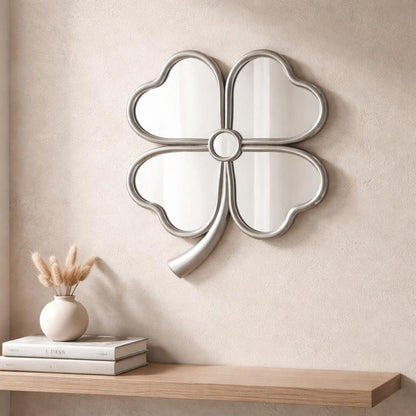 مرآة حائط ديكور بشكل وردة