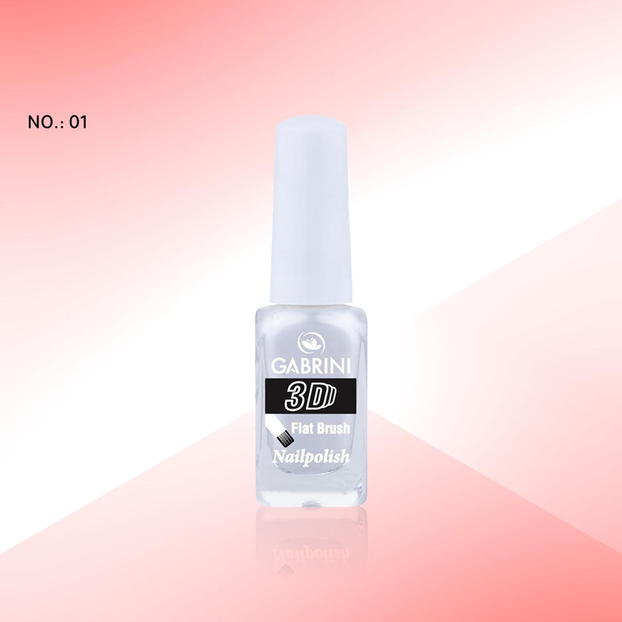 مناكير Gabrini 3D Flat Brush