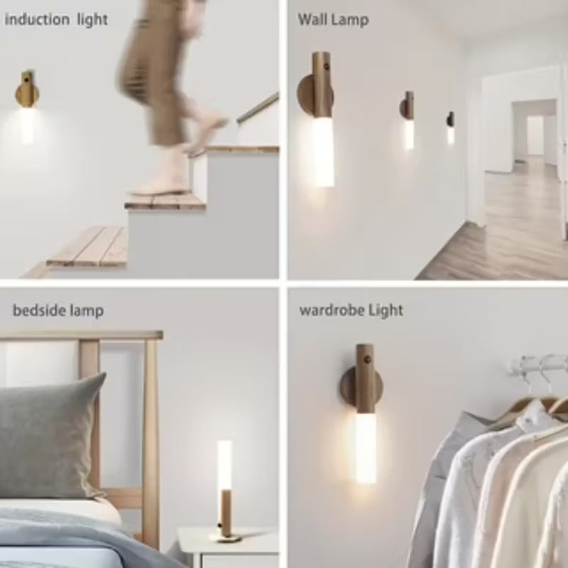 مصباح ليد ليلي بالاستشعار - يعمل بالشحن (عدد1)