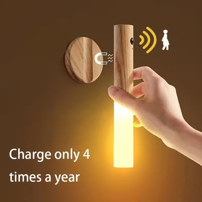 مصباح ليد ليلي بالاستشعار - يعمل بالشحن (عدد1)
