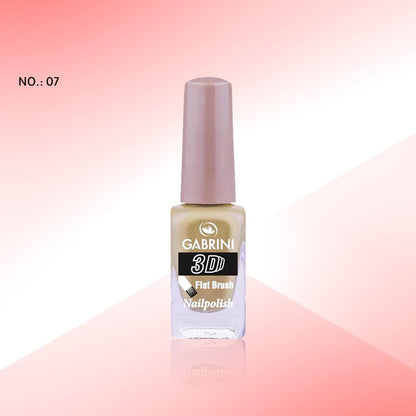 مناكير Gabrini 3D Flat Brush