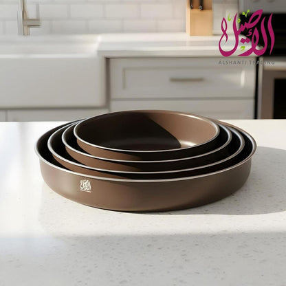طقم صواني فرن جرانيت غير لاصقة – ماركة الأصيل(عدد4)
