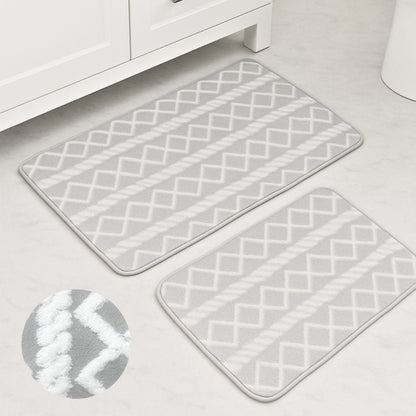 طقم دعاسة حمام من قطعتين - خامة ممتازه