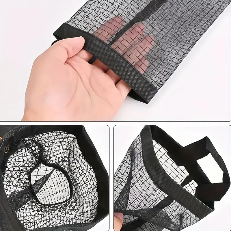 منظم/موزع أكياس التسوق الشبكي المعلق