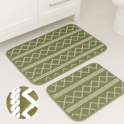 طقم دعاسة حمام من قطعتين - خامة ممتازه