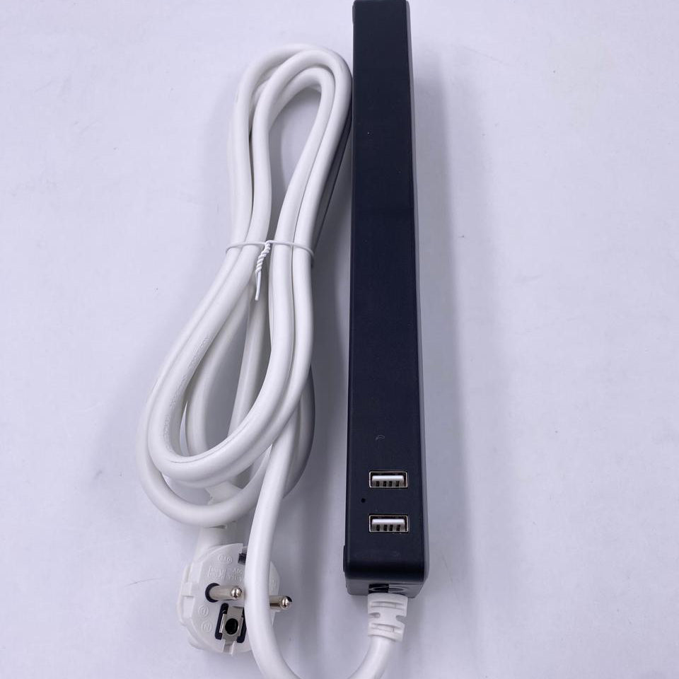 وصلة كهرباء الأصيل المتطورة – 4 مخارج يونيفرسال مع منفذي شحن USB