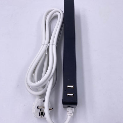 وصلة كهرباء الأصيل المتطورة – 4 مخارج يونيفرسال مع منفذي شحن USB